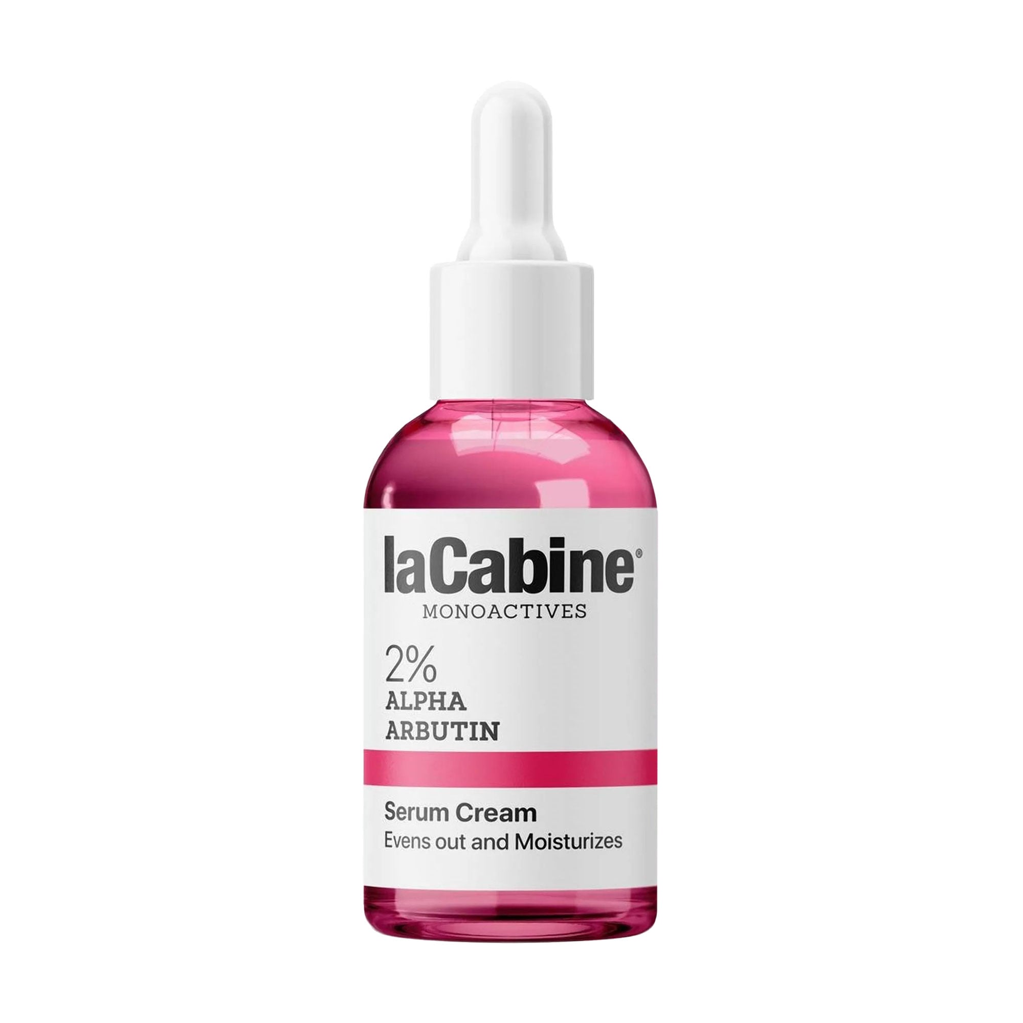Крем-сироватка для обличчя LaCabine 2% Alfa Arbutin Serum Cream проти пігментації та для вирівнювання тону, 30 мл